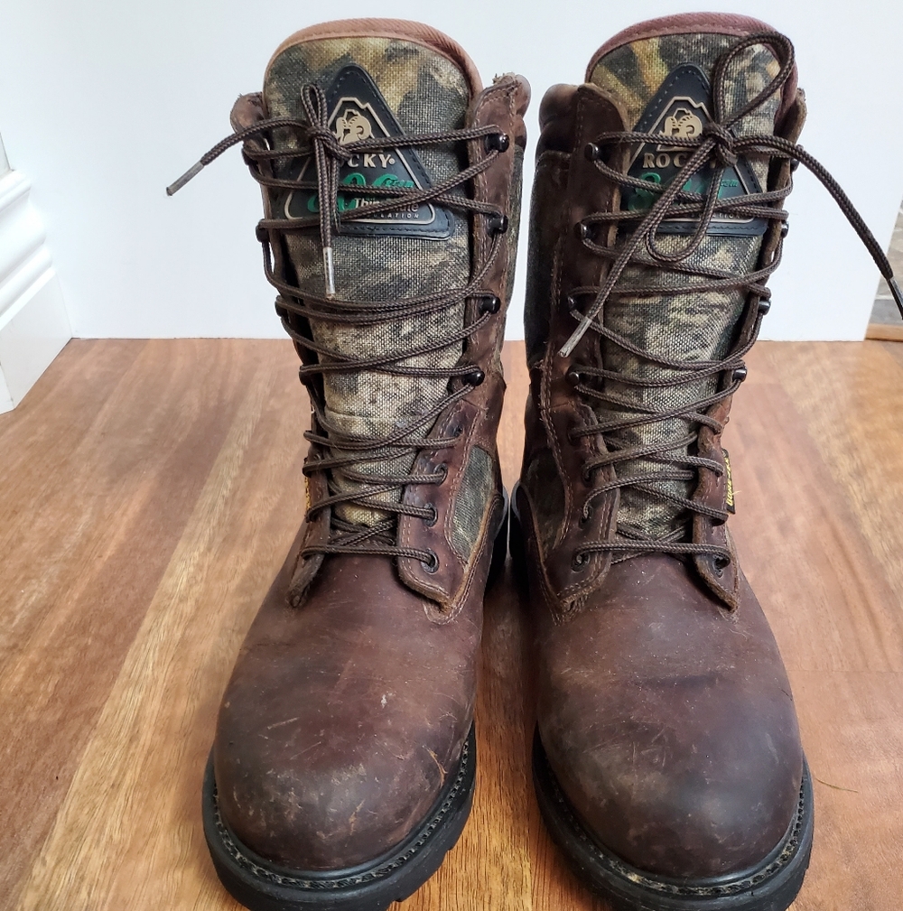 Rocky Size 8.5 Fit (8-8.5) Men’s Ranger Boots - Picture 6 of 9